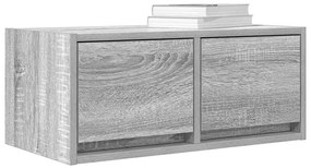 Móveis TV 2 pcs 60x31x25,5 cm derivados madeira cinzento sonoma