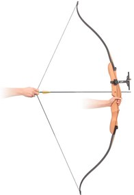 Arco recurvo para adulto 173 cm 13,60 Kg