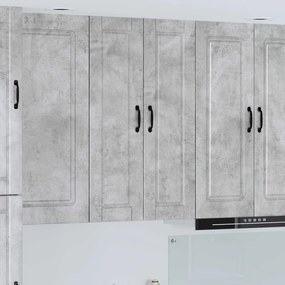 vidaXL Armário de Cozinha Cinzento 30 x 31 x 100 cm Madeira processada