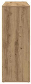 Conjunto de 2 Buffets em Carvalho Artisan 60x31x84 cm - Madeira Estrut