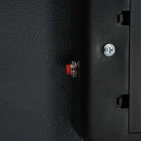 Cofre Eletrónico Cinza Escuro 42x37x20 cm Aço