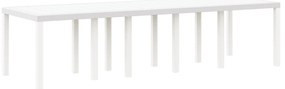 Conjunto de Jantar de Jardim vidaXL com 13 Peças e Almofadas em Rattan