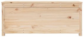 Caixa de arrumação 110x50x45,5 cm madeira de pinho maciça