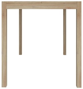 Mesa de jantar 110x70x75 cm madeira de acácia maciça