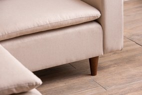 Sofá de Canto Lungo – Creme – 180 cm