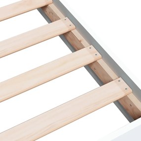 Estrutura de cama sem colchão 160x200 cm branco