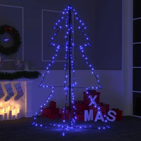 328577 vidaXL Árvore de Natal em cone 200 LEDs 98x150 cm interior e exterior