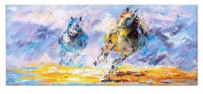 Quadros, telas Homemania  Pintura Cavalos, Animais, Multicor, 70x3x100cm