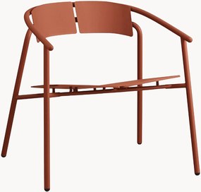 Cadeira longue de jardim em metal Novo