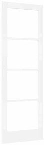porta interior com vidro 'ORKDAL'branca 73,5x211x4 cm