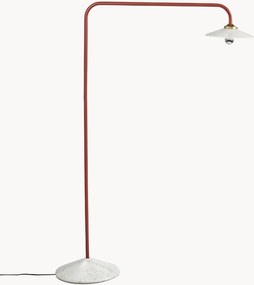 Candeeiro de arco artesanal com base em mármore Moou