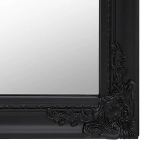 Espelho de pé 50x200 cm preto