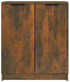 Sapateira 59x35x70 cm derivados de madeira carvalho fumado