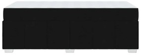 Estrutura da Cama Preto 90 x 190 cm tecido