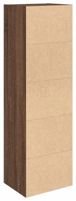 Estante 31x24x102 cm derivados de madeira carvalho castanho