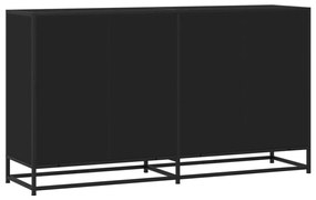 Aparador 134x35x76 cm derivados de madeira preto