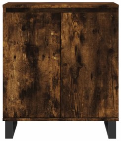 Aparador 60x35x70 cm derivados de madeira carvalho fumado
