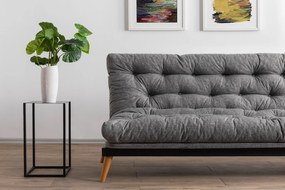Sofá-cama de 3 Lugares Saki – Cinzento Claro – 185x82x92 cm