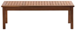 Conjunto lounge de jardim 4 pcs madeira de acácia maciça