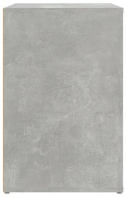 Sapateira 130x35x54 cm derivados de madeira cinzento cimento