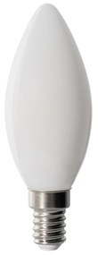 Set van 5 E14 dimbare LED lampen B35 opaal 4W 400 lm 2700K