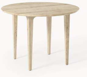 Mesa de jantar redonda em madeira de carvalho Archie, vários tamanhos