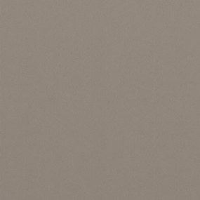 Tela de varanda 75x600 cm tecido Oxford cinzento-acastanhado