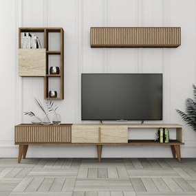 Unidade de TV Milan – Nogueira – 180x40x35 cm