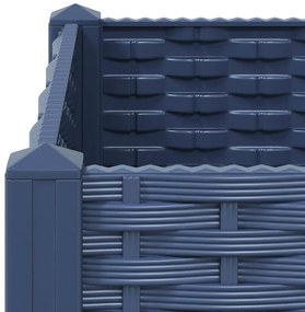 Canteiro elevado 80x40x23 cm polipropileno