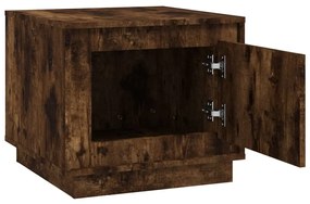 Mesa de centro 51x50x44 cm derivados madeira carvalho fumado