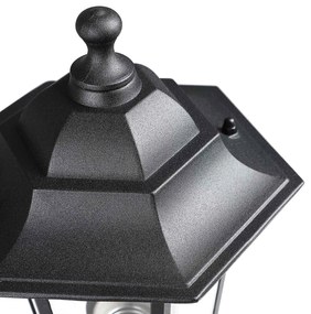Candeeiro de parede Krysante em alumínio com sensor 37,5 x 20 x 22,5 cm Antracite