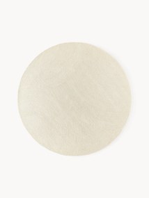 Tapete redondo artesanal em lã Eleni