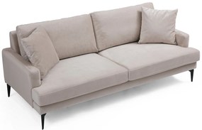 Sofá de 2 Lugares Papira – Bege – 175x90x88 cm