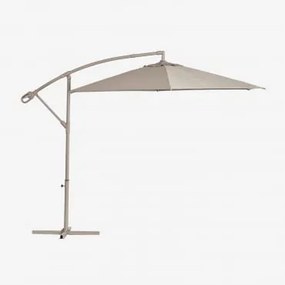 Parasol 295 Cm Em Tecido E Aço Salina Moka Brown - Sklum