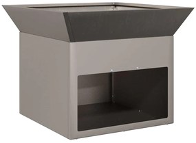 Fire Pit Ferro Enferrujado 50 x 50 x 40 cm Aço corten