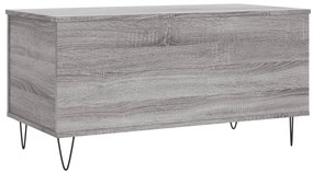 Mesa de centro 90x44,5x45 cm derivados de madeira cinza sonoma