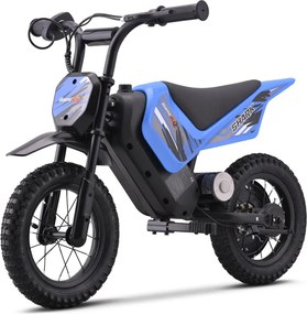 Mota elétrica para Crianças 12V SHARK, 3 a 6 anos rodas ar bombeado, Azul