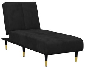 2 pcs conjunto de sofás veludo preto