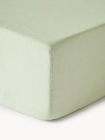 Lençol em linho lavado com elástico boxspring Airy