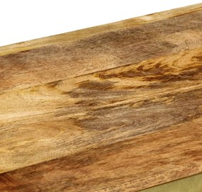 Mesa de centro madeira de mangueira maciça 90x50x40 cm