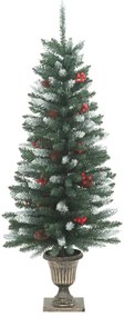 4 pcs conjunto de decorações de Natal para porta PVC