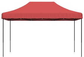 Tenda para festas pop-up dobrável 440x292x315 cm bordô