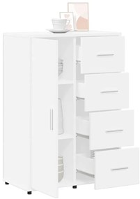 Aparador 60x31x84 cm derivados de madeira branco