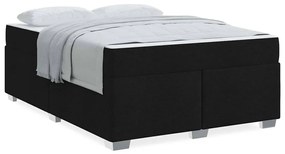Estrutura da Cama Outros Preto 160 x 200 cm tecido