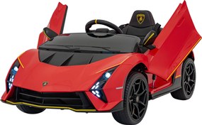Carro elétrico para Crianças Lamborghini Invencible vehicle Red