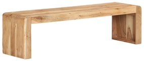 vidaXL Móvel de TV 120x33x33 cm madeira de acácia maciça