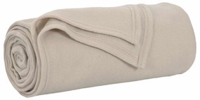 vidaXL Cobertor Bege 240 x 220 cm Lã