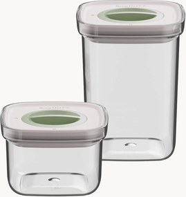 Recipientes herméticos para alimentos Smart, conjunto de 2