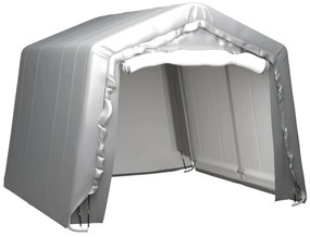 Tenda de armazenamento 300x300 cm aço cinzento