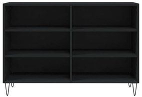 Aparador 103,5x35x70 cm derivados de madeira preto